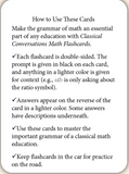 MATH FLASHCARDS, Multiplication: The Commutative Law