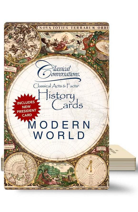 CLASSICAL ACTS & FACTS® HISTORY CARDS: MODERN WORLD