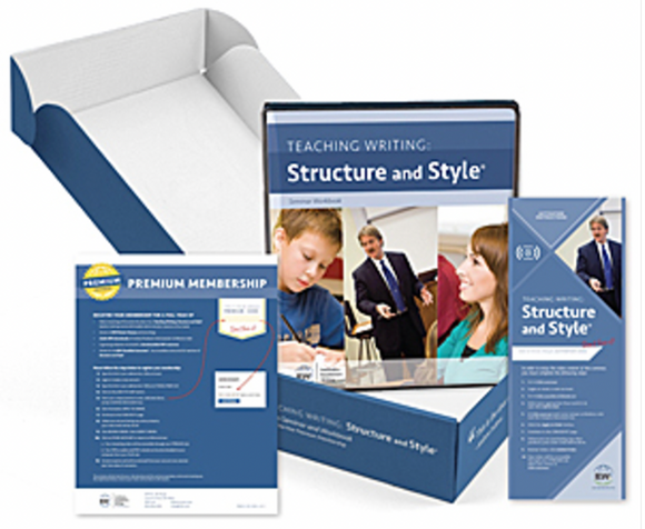 IEW TEACHING WRITING STRUCTURE AND STYLE (SYLLABUS, PREMIUM CONTENT)